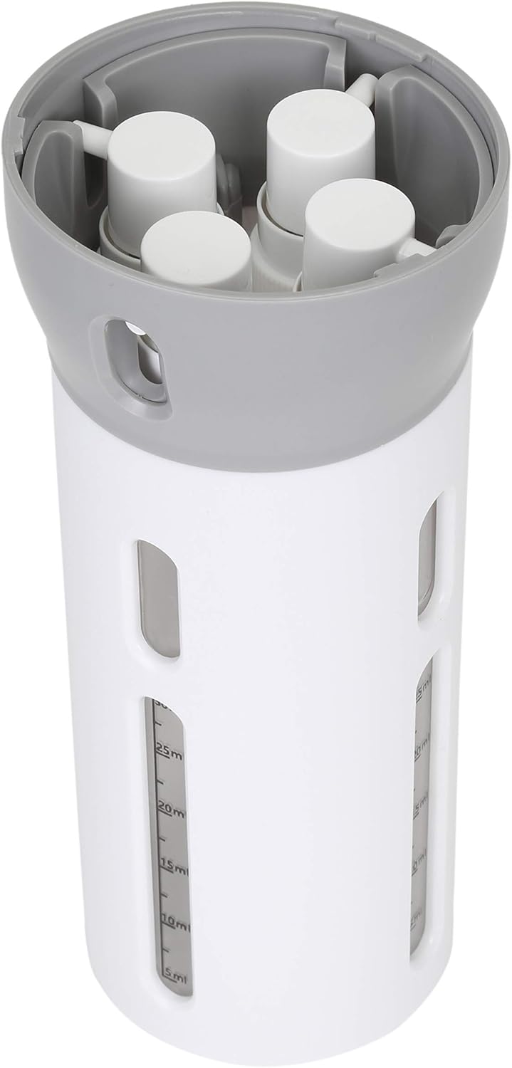 4-in-1 Travel Dispenser – Portable Multi-Liquid Dispenser