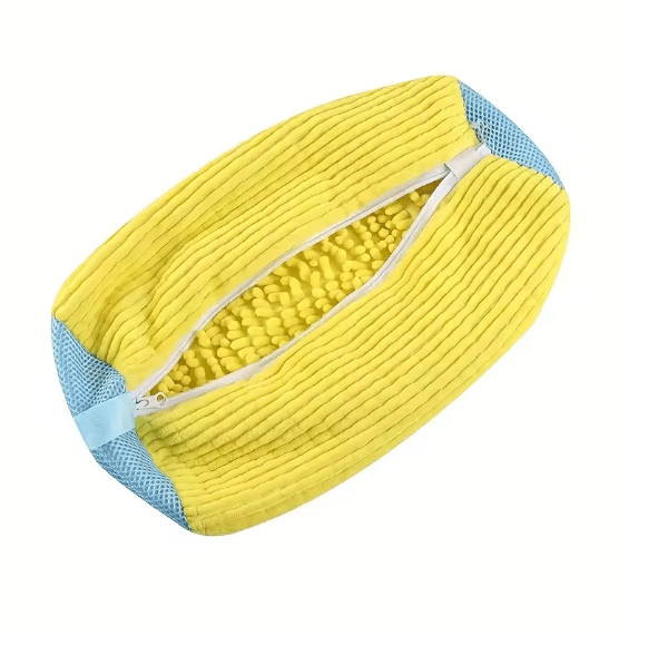 Shoe Laundry Wash Bag with Padded Net & Fluffy Fibers-laundry Bag-1pcs