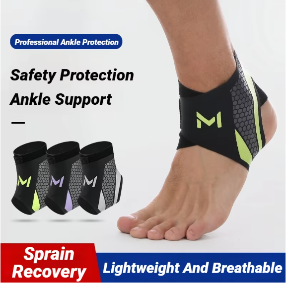 Sports Ankle Support Brace–Anti-Twist & Joint Protection for Running, Basketball & Soccer-1pc