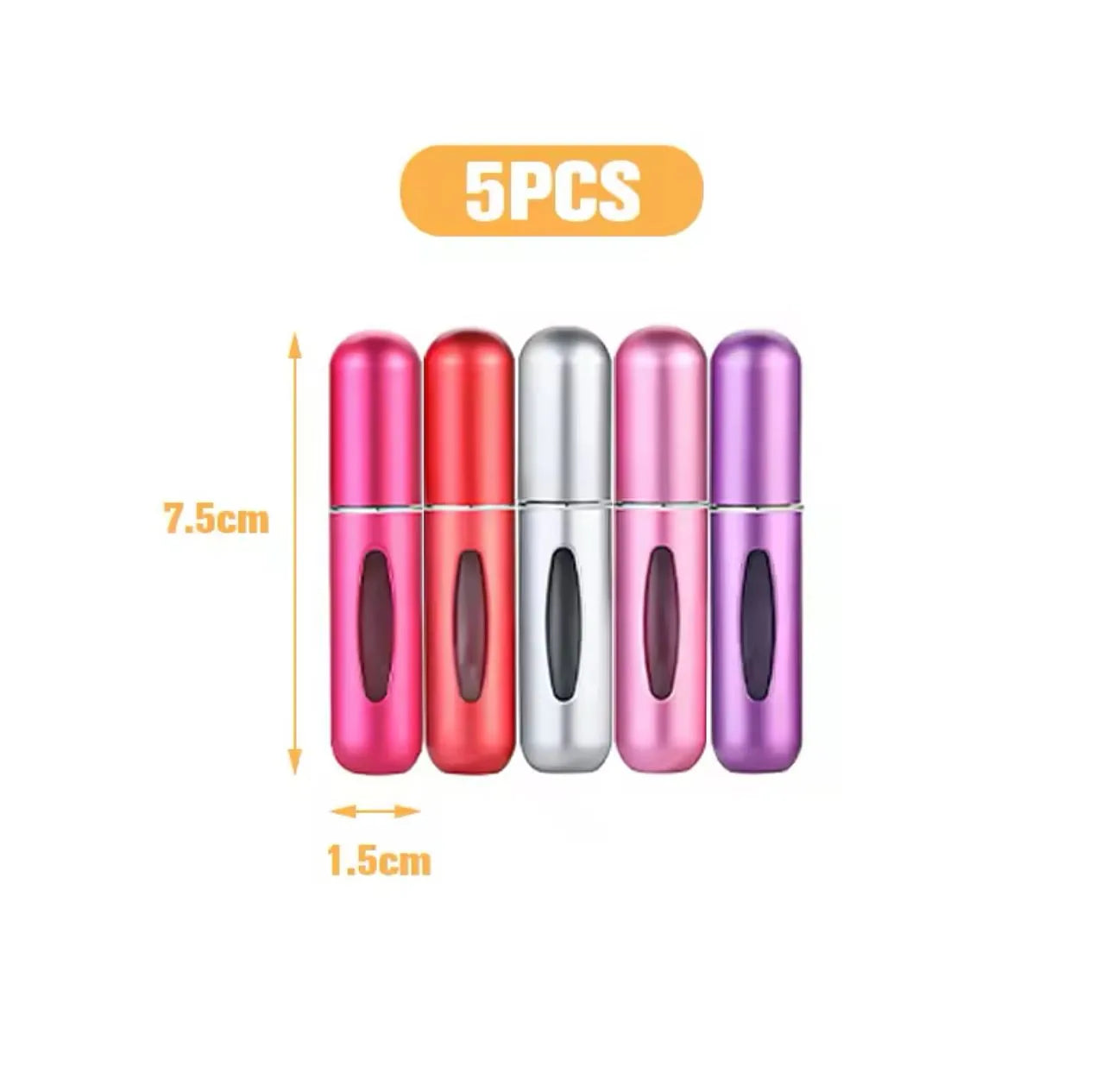 5ml Perfume Atomizer-5pcs pack(Abs plastic)
