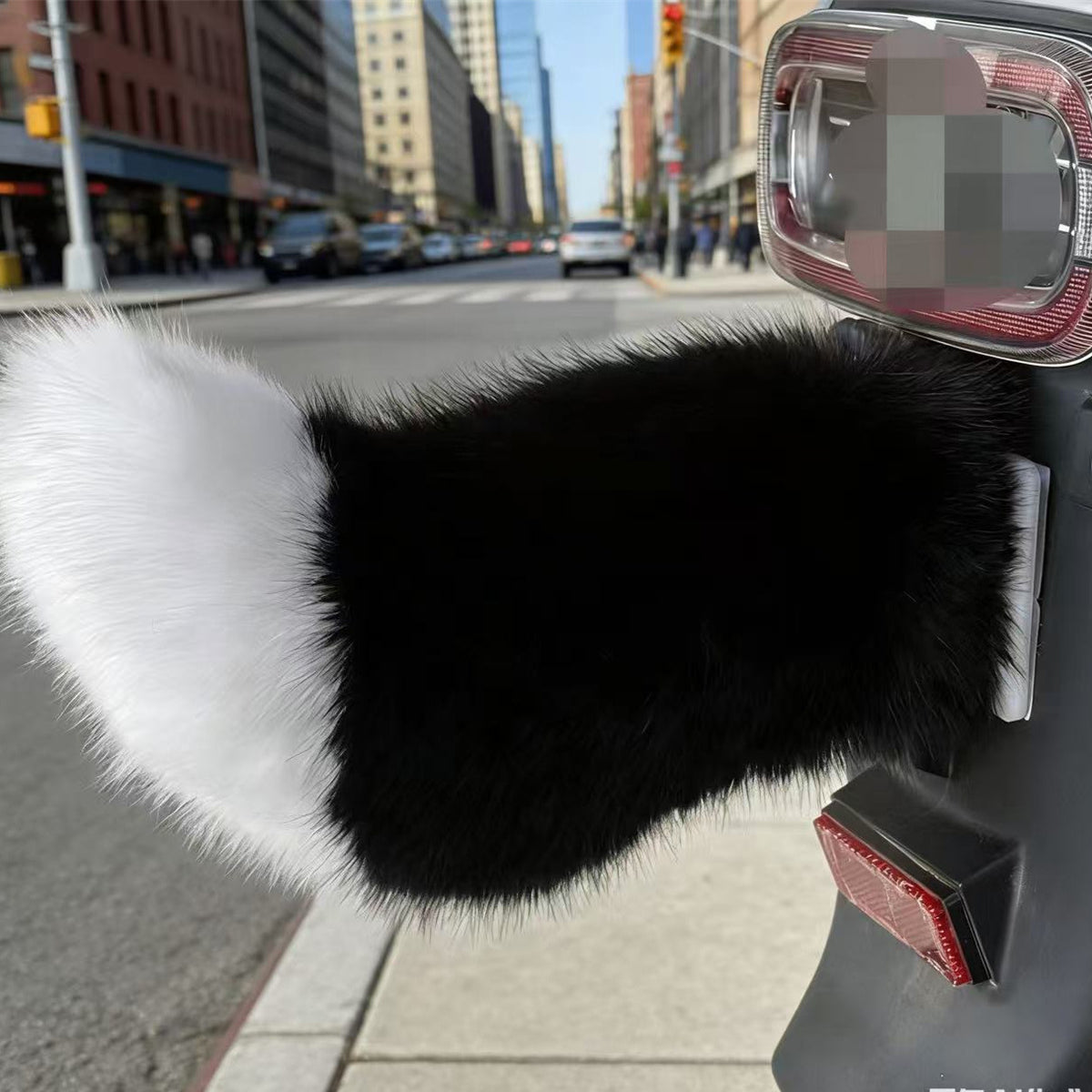 Fluffy Wagging Tail - Voice & Remote Controlled Car & Bike Decorative Accessory