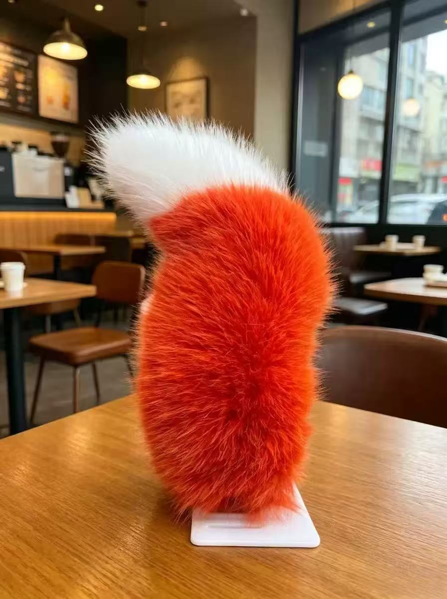 Fluffy Wagging Tail - Voice & Remote Controlled Car & Bike Decorative Accessory